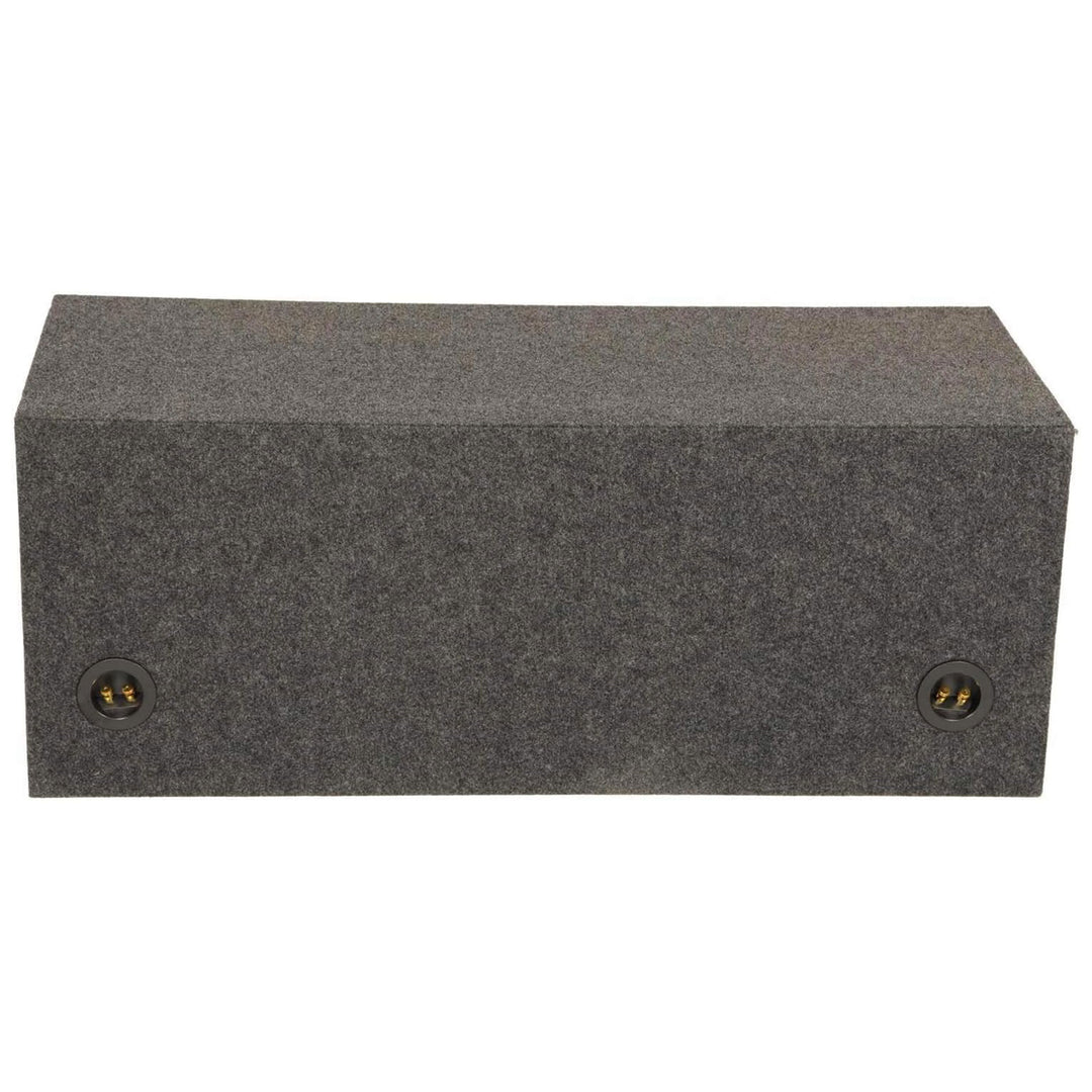 Square Kicker Solobaric Dual 12" Ported L3 L5 L7 Subwoofer Enclosure - Open Box