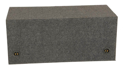 Q Power HD215 15" Dual Heavy Duty Vented Square Subwoofer Sub Enclosure Box