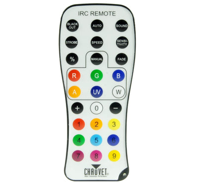CHAUVET DJ Mini Kinta IRC 3W LED RGB DMX Lighting Effect + IRC-6 Wireless Remote