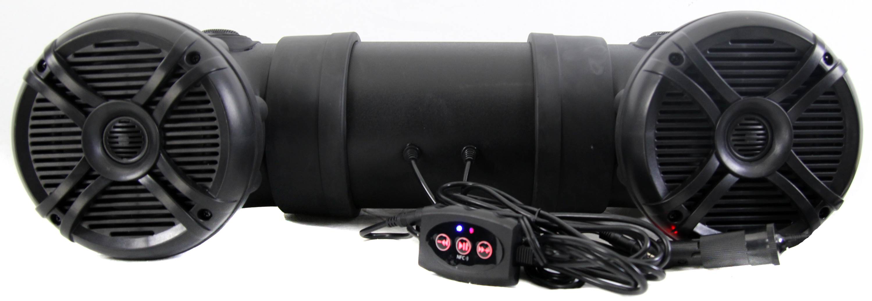 Q Power QATV65BT 6.5" 120 Watt Bluetooth Marine ATV Speaker System (Open Box)