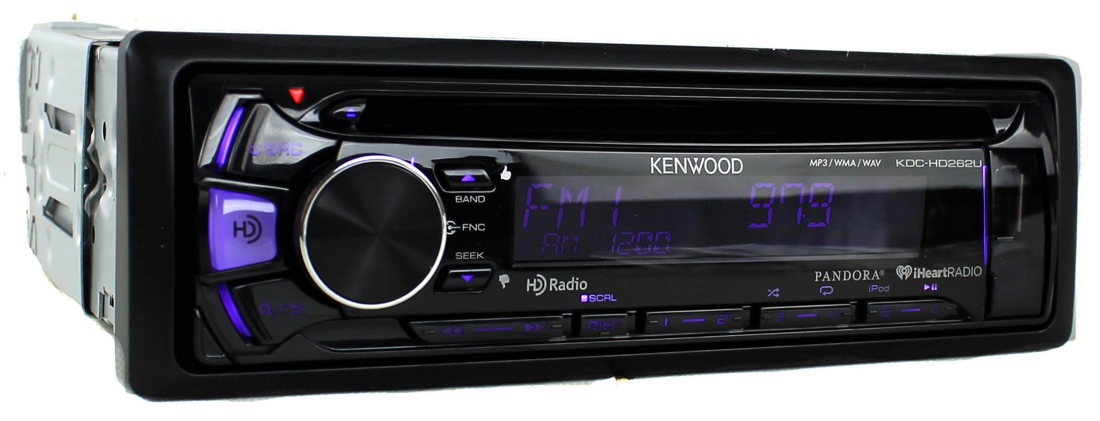 Kenwood KDC-HD262U Car Pandora CD Player Stereo Receiver w/ HD Radio - Open Box