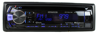 Kenwood KDC-HD262U Car Pandora CD Player Stereo Receiver w/ HD Radio - Open Box