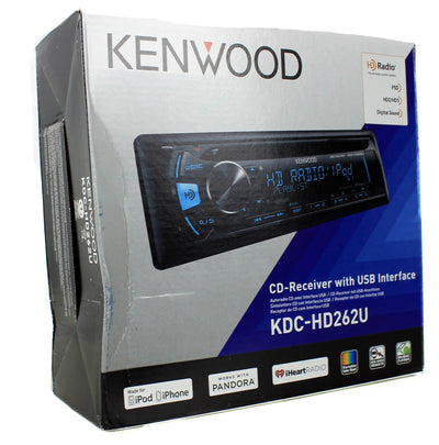 Kenwood KDC-HD262U Car Pandora CD Player Stereo Receiver w/ HD Radio - Open Box