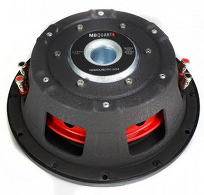 MB Quart 400W 8" Subwoofer, 1,000W Monoblock Amplifier, & Soundstorm Wiring Kit