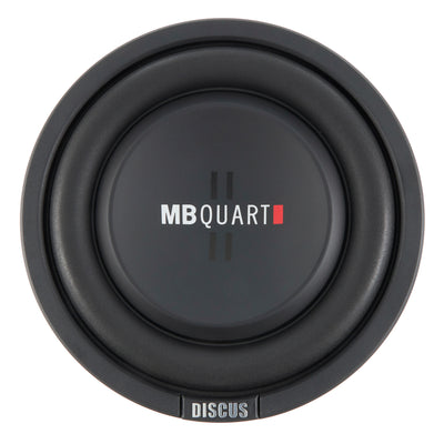 MB Quart DS1-204 400 Watt 8 Inch Shallow Slim Sub DVC 4 Ohm Car Subwoofer (Used)