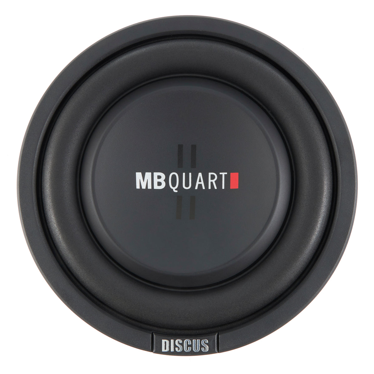 MB Quart DS1-204 400 Watt 8 Inch Shallow Slim DVC 4 Ohm Car Sub, Single Speaker (Refurbished)