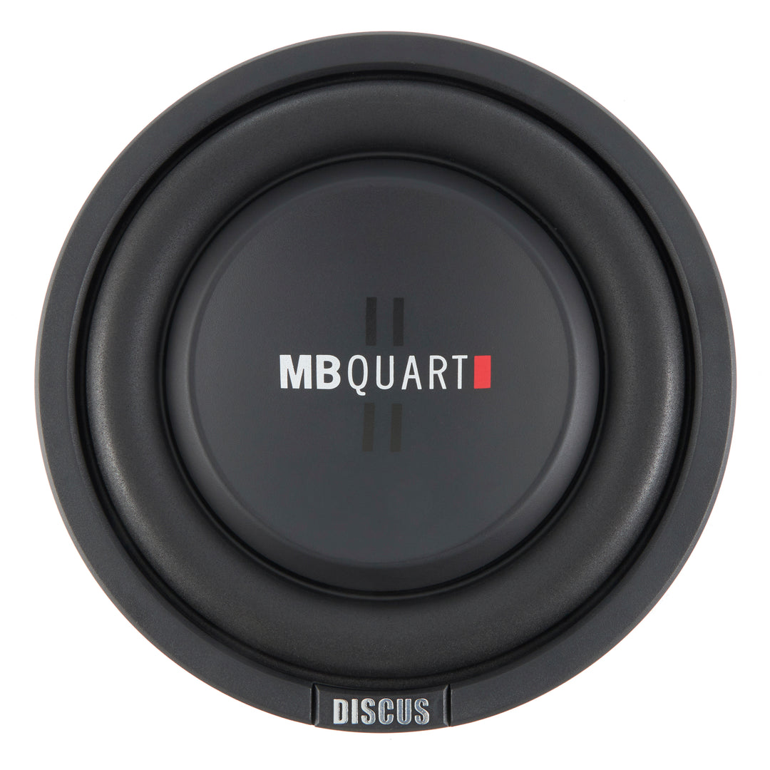 MB Quart DS1-204 400 Watt 8 Inch Shallow DVC 4 Ohm Car Subwoofer Speaker Pair