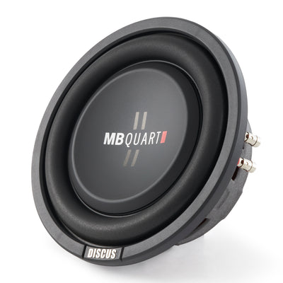 MB Quart DS1-204 400 Watt 8 Inch Shallow Slim Sub DVC 4 Ohm Car Subwoofer (Used)