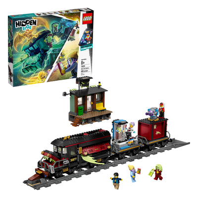 LEGO AR Hidden Side Ghost Train Express Building Kit (689 Pieces) (Open Box)