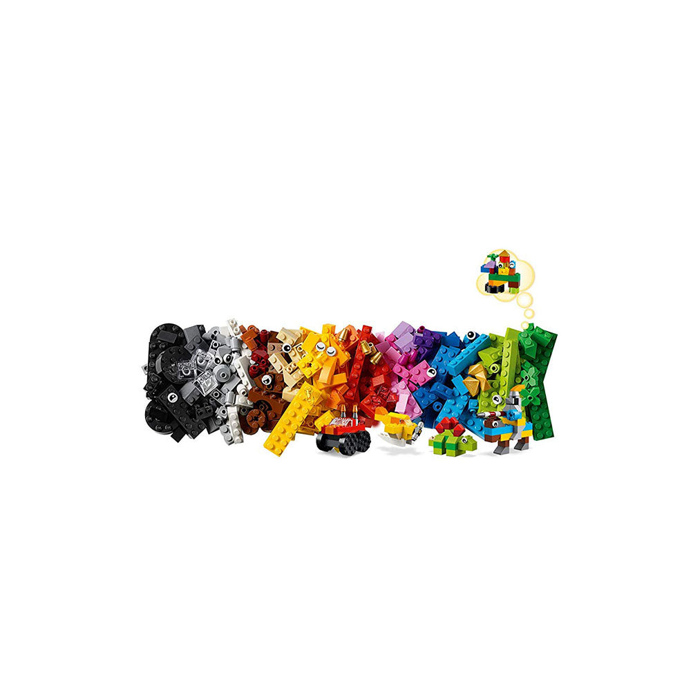 LEGO 6250766 Classic 300 Piece Basic Multicolor Bricks, Wheels, and Eyes Set