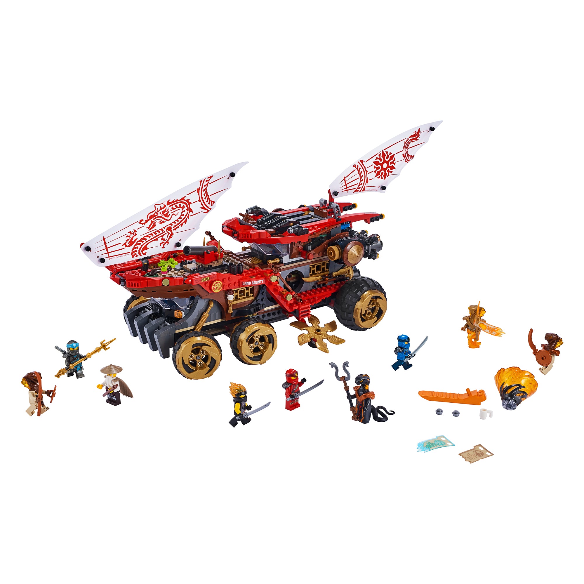 LEGO 70677 Land Bounty Truck Building Set w/ 9 Minifigures (1178 Pc.) (Open Box)