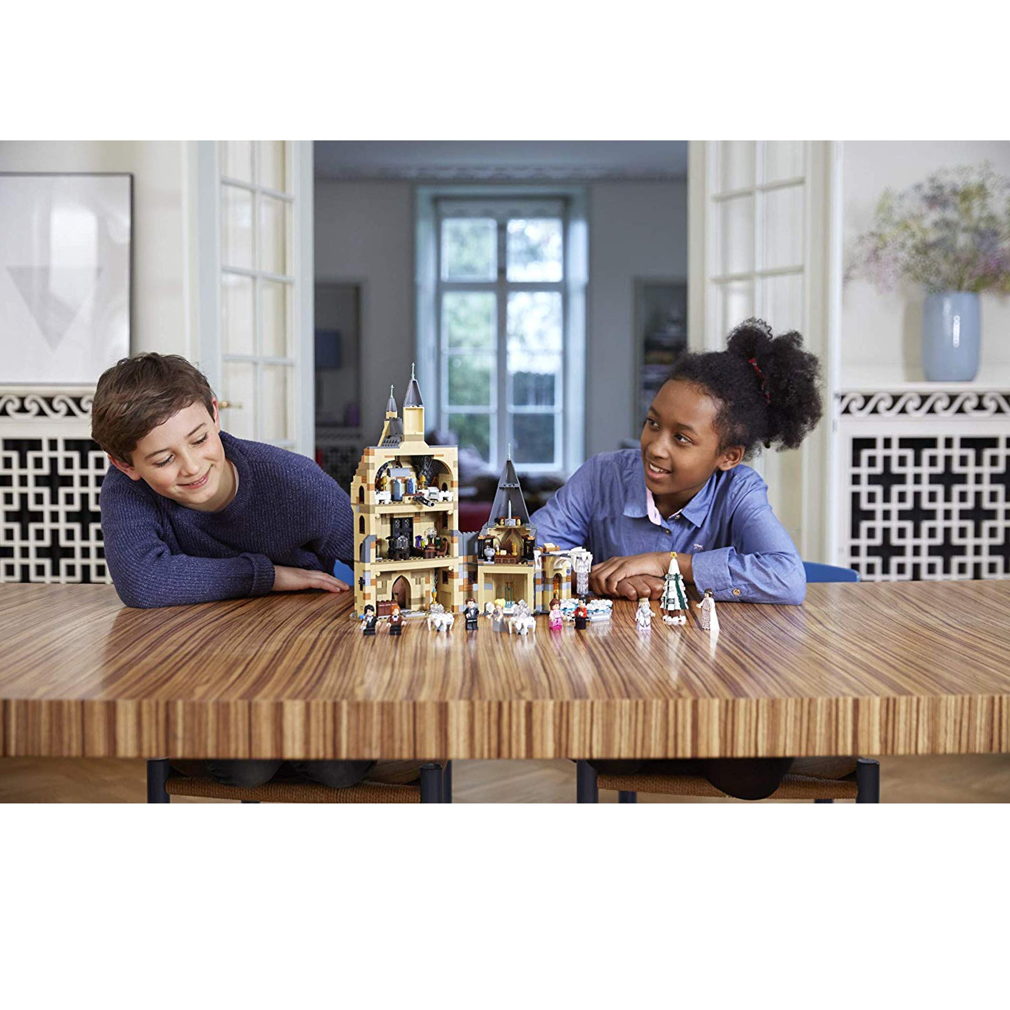 LEGO 75948 Harry Potter Hogwarts Clock Tower Building Kit (922 Pieces)