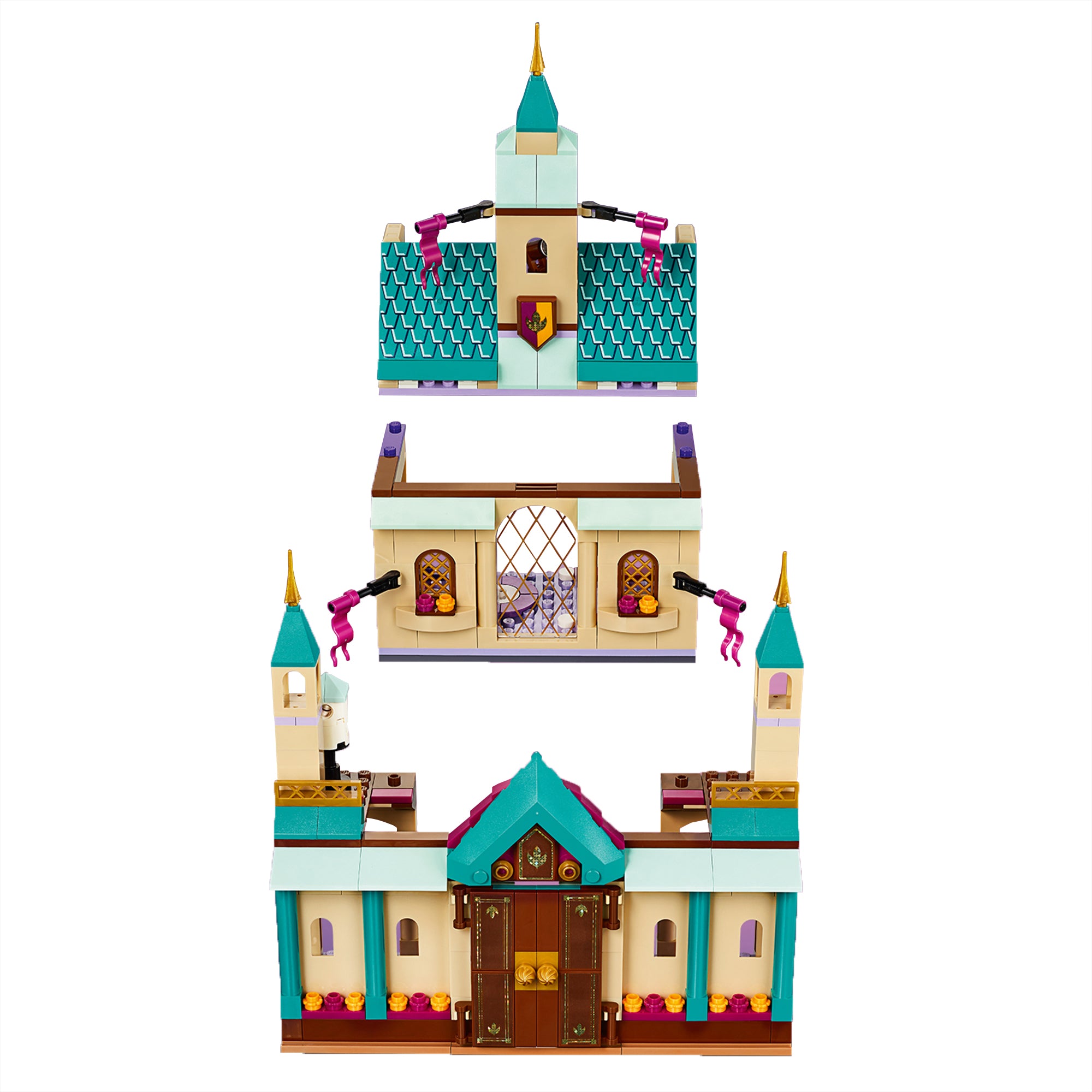 LEGO Frozen II Arendelle Toy Castle Village 41167 Building Kit (521 Pieces)