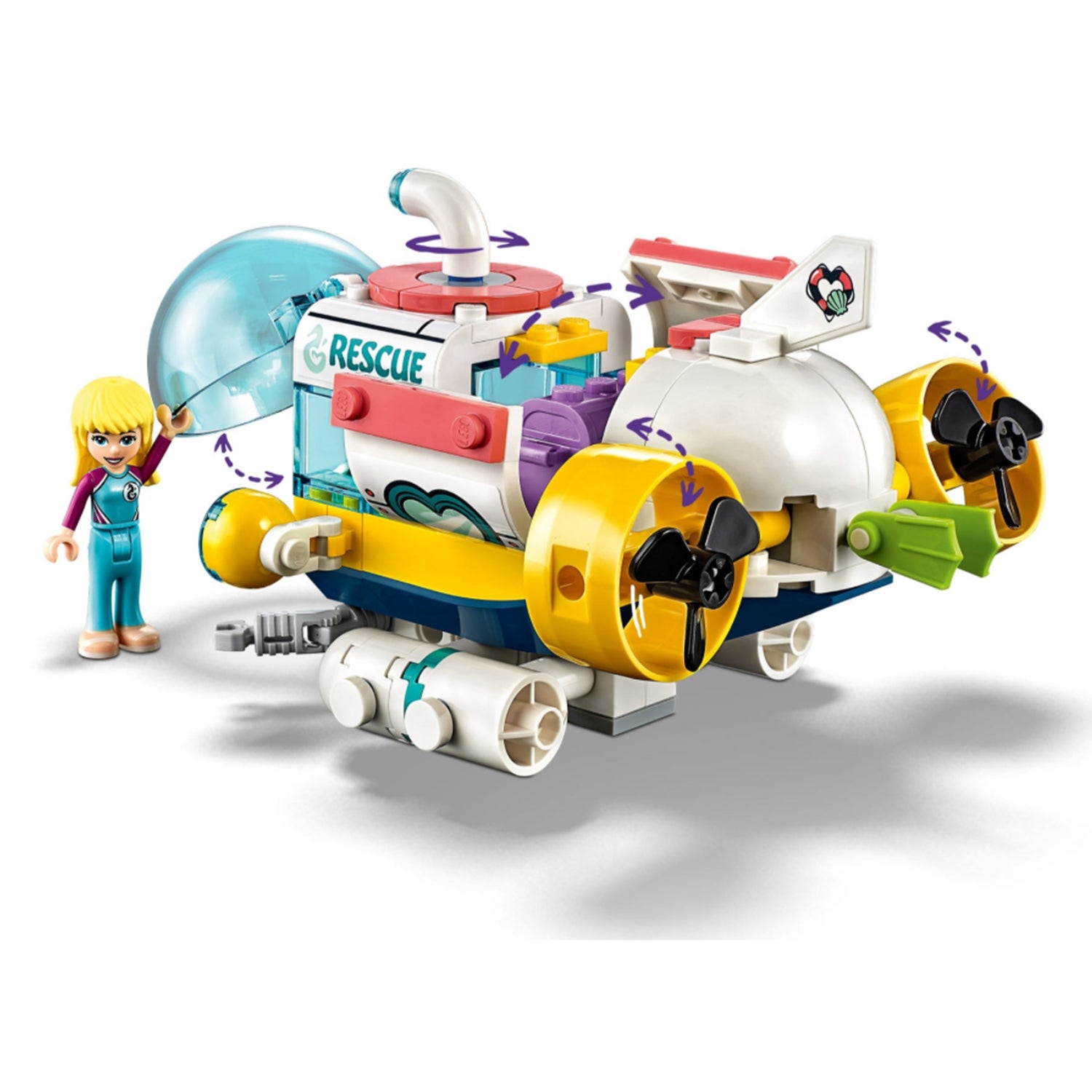 LEGO Friends 41378 Dolphins Rescue Mission 363 Piece Block Building Set for Kids