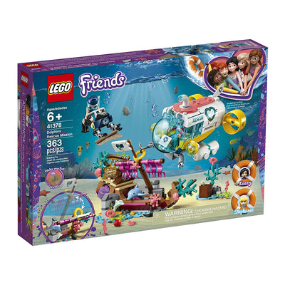 LEGO Friends 41378 Dolphins Rescue Mission 363 Piece Block Building Set for Kids