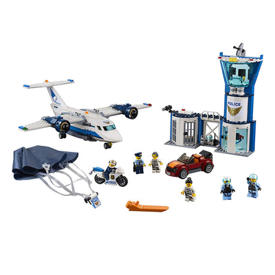 LEGO 60210 City 529 Piece Sky Police Air Base Building Kit for Kids Age 6 and Up