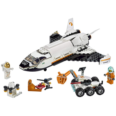 LEGO City 60226 Mars Research Space Shuttle NASA Playset with 2 Astronauts