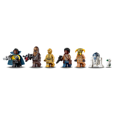 LEGO 75257 Millennium Falcon Block Building Kit w/ 7 Star Wars IX Minifigures