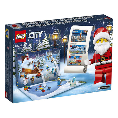 LEGO 60235 2019 Advent Calendar Block Building Kit w/ 7 Minifigures (234 Pieces)