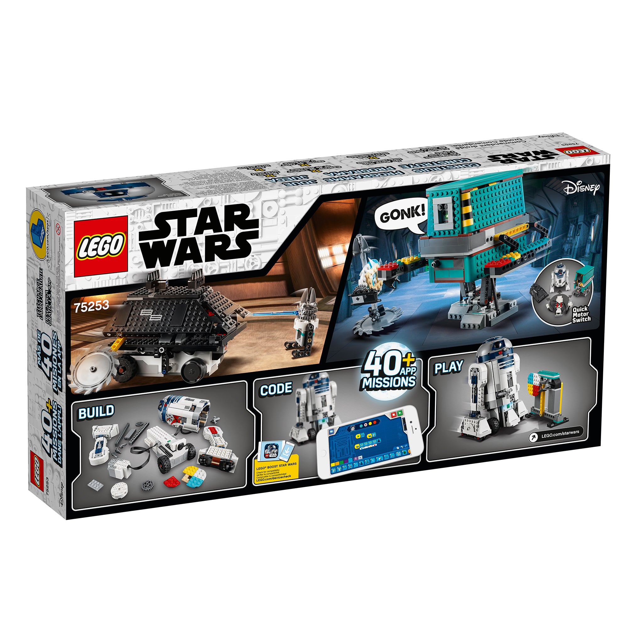 LEGO 75253 Star Wars Boost Droid Commander R2-D2 Building Kit (1,177 Pieces)