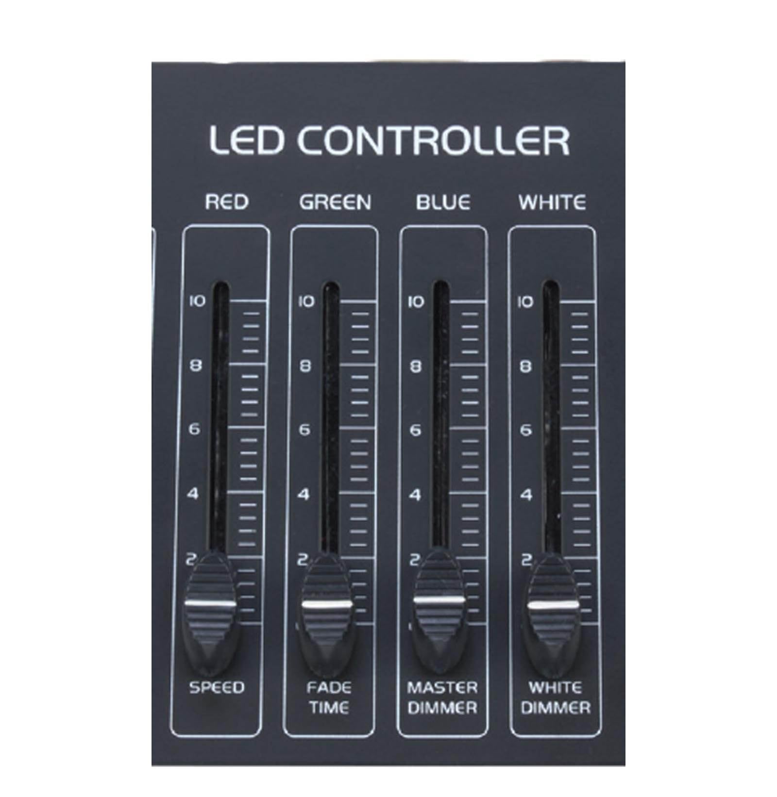 American DJ 32 Channel RGB/RGBW/RGBA LED DMX Lighting Controller | RGBW4C-IR