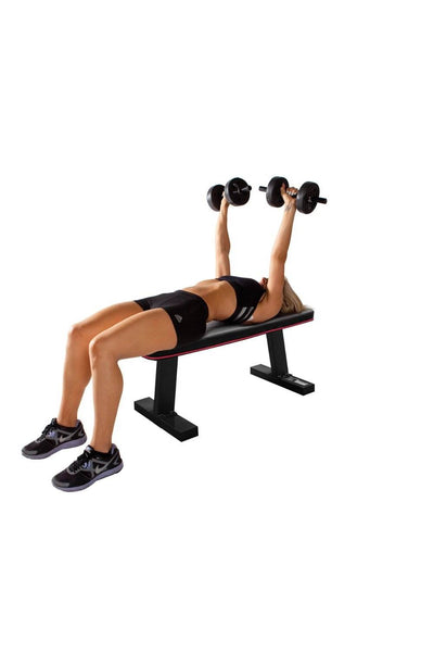 Marcy Multipurpose Home Gym Workout Utility Flat Bench | SB-10510 (Open Box)