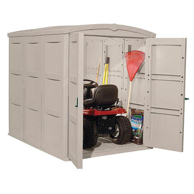 Suncast GS9000 Large Outdoor Vertical Shed Storage Building 200 Cu Ft - Open Box