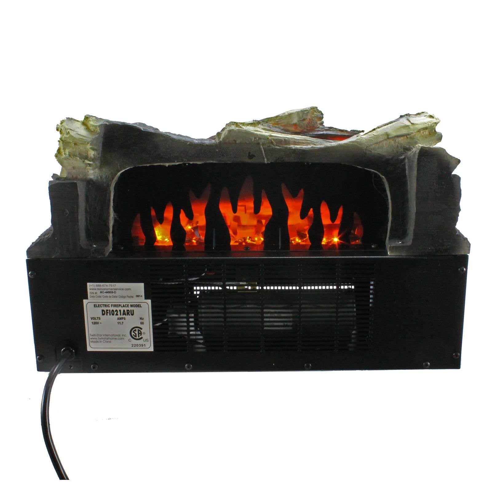 Duraflame Electric Fireplace 20-Inch LED Log Insert w/ 1350W Heater (Open Box)