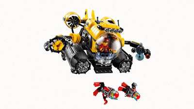 LEGO® CITY® Deep Sea Submarine 60092 Explorers 274 Pieces Kit (Open Box)