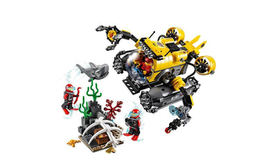 LEGO® CITY® Deep Sea Submarine 60092 Explorers 274 Pieces Kit (Open Box)