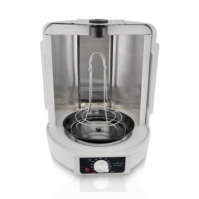 Nutrichef Countertop Electric Rotating Kitchen Grill Rotisserie Oven-Open Box
