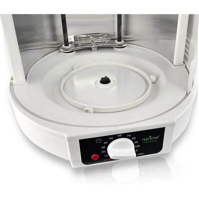 Nutrichef Countertop Electric Rotating Kitchen Grill Rotisserie Oven-Open Box
