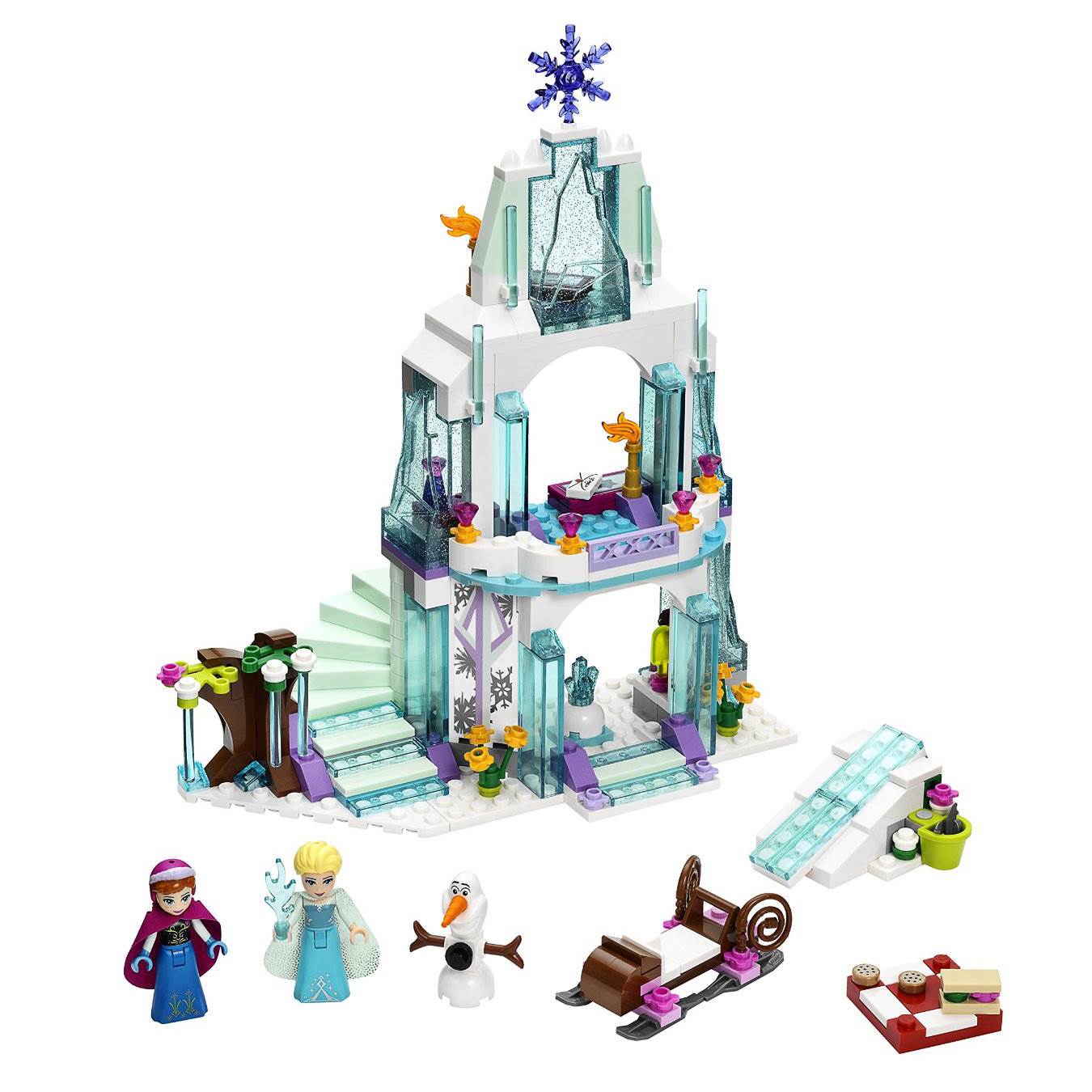 LEGO® Disney Frozen Princess Elsa's Sparkling Ice Castle 292 Pc Kit - Open Box