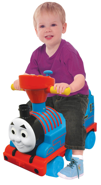 Kiddieland Boys Thomas The Train Toddler Activity Ride-On Push Car (Open Box)