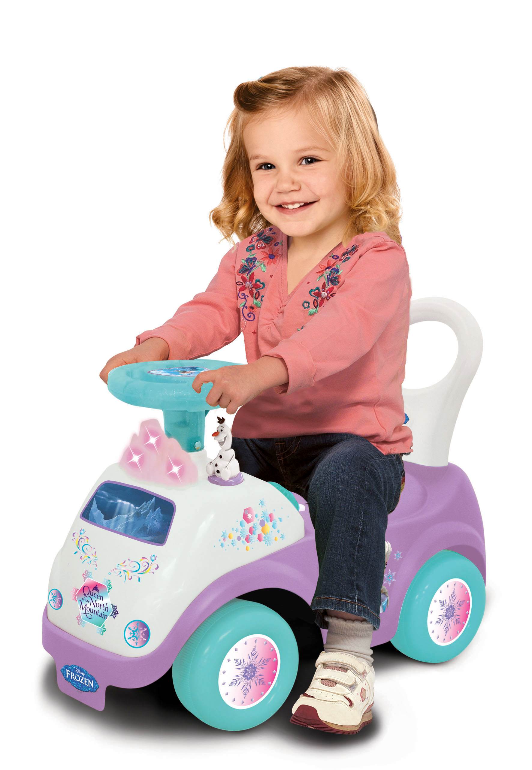 Kiddieland Girls Disney My First Frozen Toddler Activity Ride-On Push Car (Damaged)