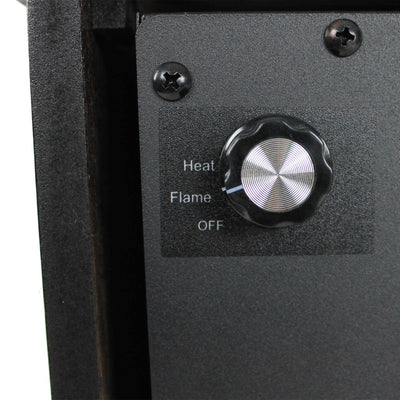 LifeSmart LifePro 500 SqFt Infrared Mini Wood Fireplace Heater (Open Box)
