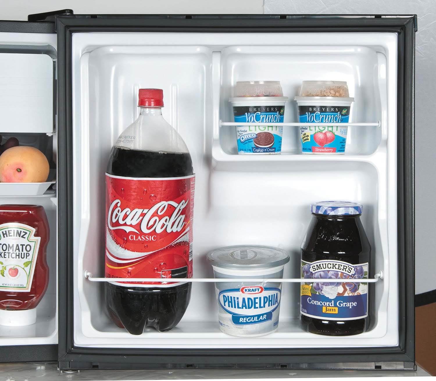 Haier HC17SF15RB 1.7 Cubic Ft. Refrigerator/Freezer, Energy Star - Open Box
