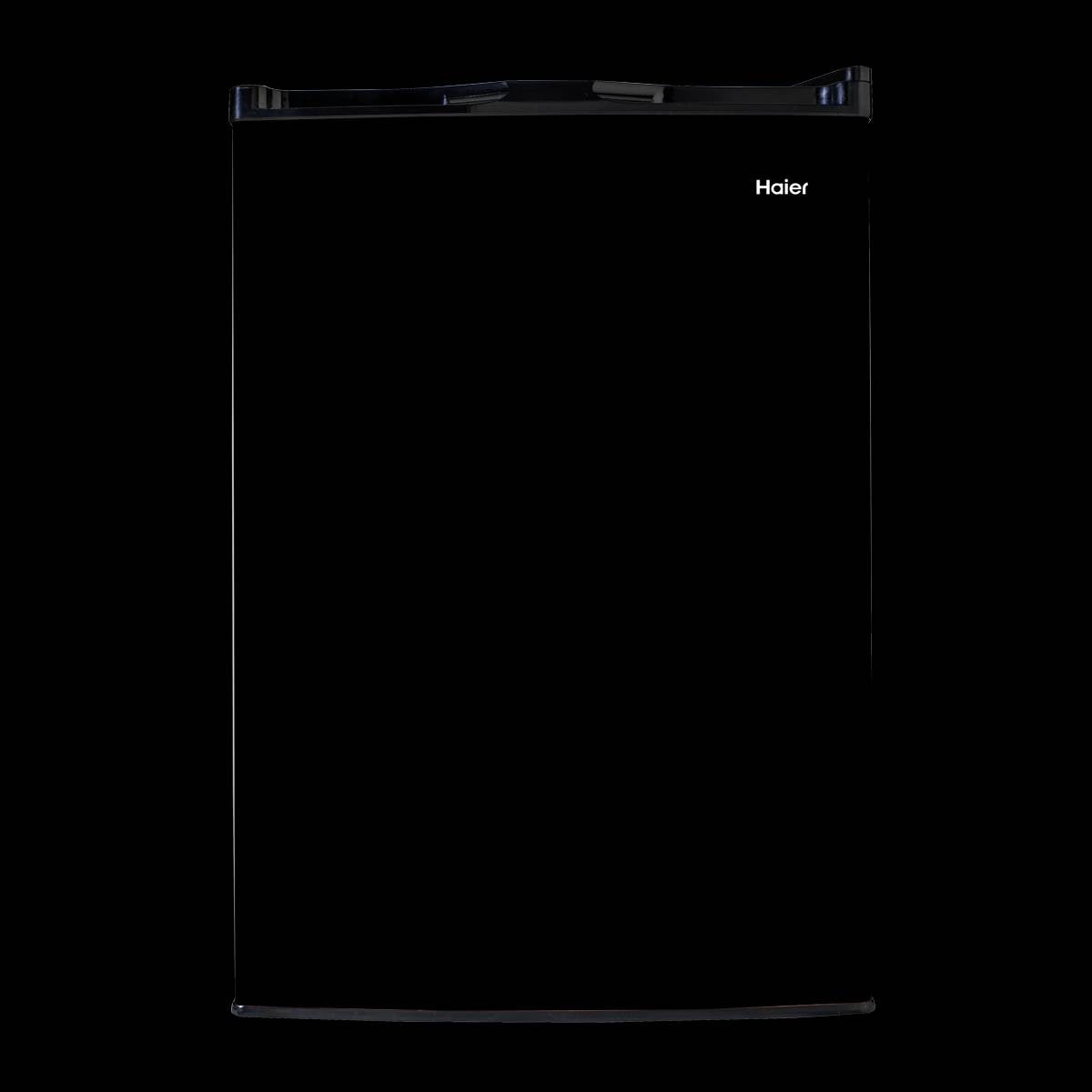 Haier 4.5-Cubic Foot Compact Fridge With Freezer, Black | HC45SG42SB (Open Box)