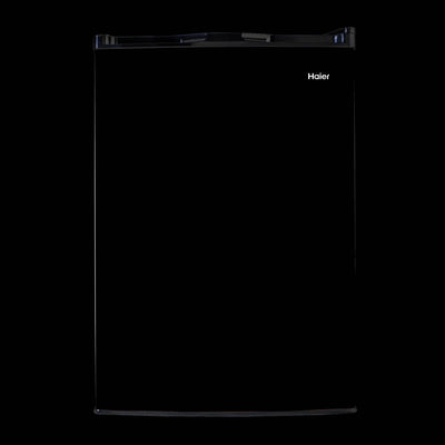 Haier 4.5-Cubic Foot Compact Fridge With Freezer, Black | HC45SG42SB (Open Box)