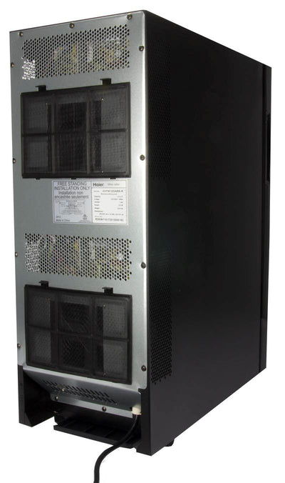 Haier HVTEC12DABS 12-Bottle Thermoelectric Dual Zone Countertop Wine Cellar
