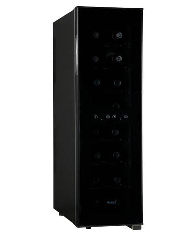 Haier Thermoelectric 16-Bottle Dual Zone Glass Door Wine Fridge (Open Box)