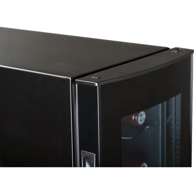 Haier Thermoelectric 16-Bottle Dual Zone Glass Door Wine Fridge (Open Box)