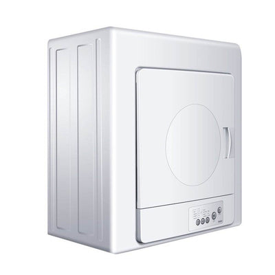 Haier 2.6 cu.ft. Compact Electric Vented Dryer and Electronic Controls (Damaged)