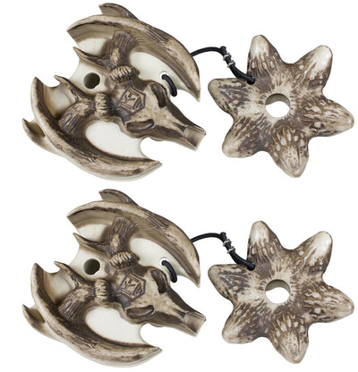 (2) Knight & Hale Da' Bonehead Deer Buck Antlers Hunting Rattle Calls | KHD1007