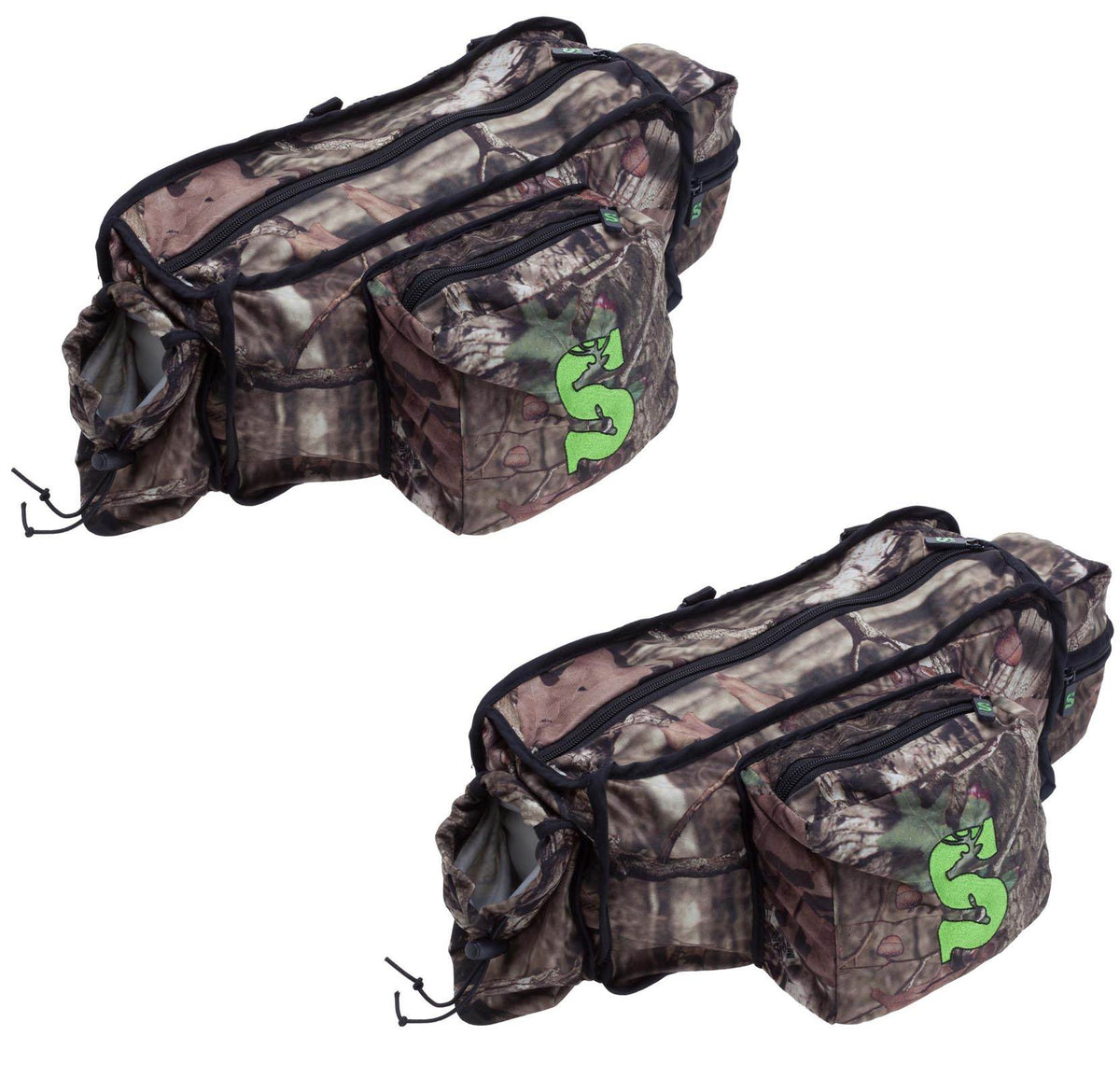 (2) Summit Treestand Hunting Deluxe Front Storage Bags w/ Camo | 85246