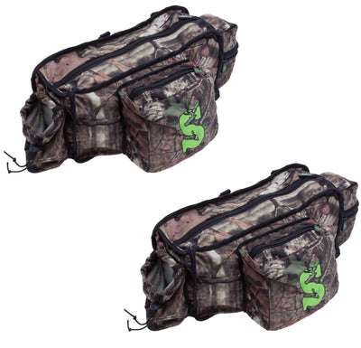 (2) Summit Treestand Hunting Deluxe Front Storage Bags w/ Camo | 85246
