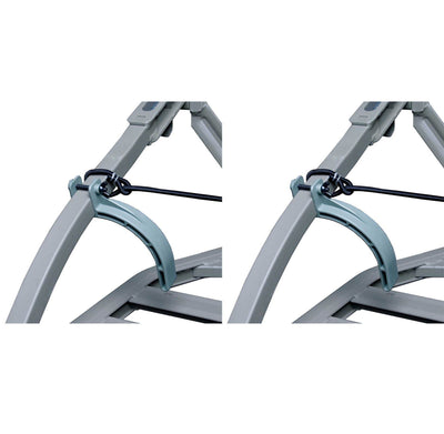 (2) Summit Bow & Rifle Deer Hunting Rapid Climb Treestand Stirrup Sets | 85052