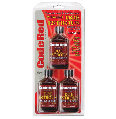 Knight & Hale Da' Bonehead Deer Hunting Rattle Call + Code Red Doe Estrous Scent