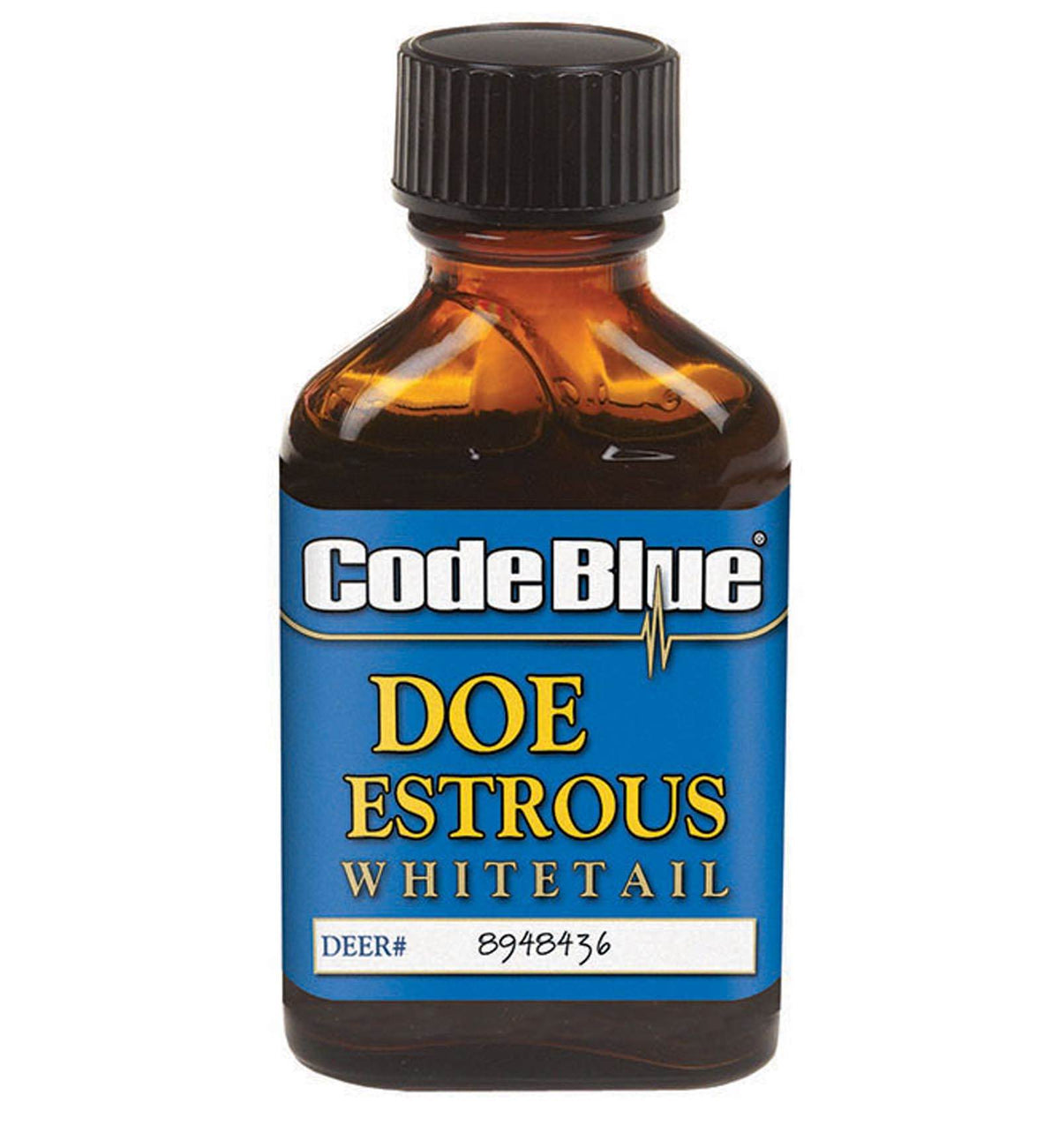 (3) Code Red OA1325 + (1) Code Blue OA1001 Deer Doe Estrous Scent Bottles