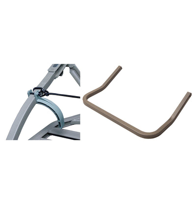 SUMMIT 4 & 5 Channel Aluminum Climbing Treestand Footrest + Rapid Climb Stirrups